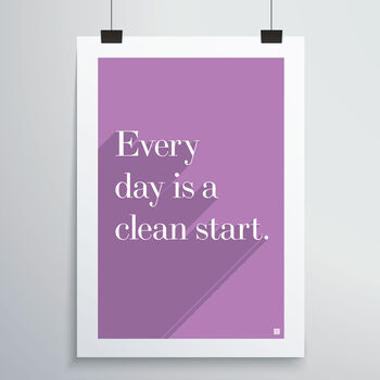 Clean Start Print, 12 of 12