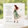 21st Birthday Card With Message For Her Or Daughter, thumbnail 4 of 8