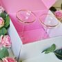 Pair Of Gatsby, Crystal Gold Rimmed Champagne Glasses, thumbnail 11 of 11