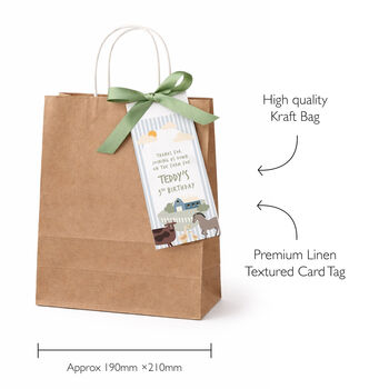 Farm Animal Theme Party Bags For Kids Birthday Party, 2 of 10