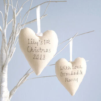 Personalised Baby's First Christmas Decoration Gift, 2 of 12