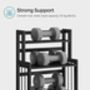 Three Tier Spice Rack Desktop Organizer Bamboo Frame, thumbnail 8 of 12