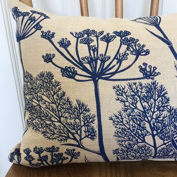 Lavender And Chamomile Linen Sleep Pillow, Hand Printed, 9 of 12