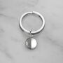 Your Wedding Day Moon Phase Personalised Keyring, thumbnail 4 of 12