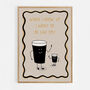 Guinness Dad And Baby Guinness Print, thumbnail 6 of 8