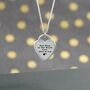 Heart Tag Personalised Silver Charm, thumbnail 3 of 9