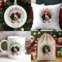 Personalised Christmas Springer Spaniel Break Through, thumbnail 1 of 10