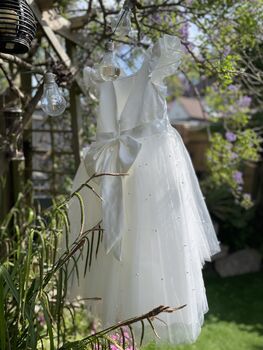 Helena Flower Girl Dress ~ In Rose, 5 of 11