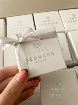 Sterling Silver Personalised Initial Cube Necklace, 7 of 7