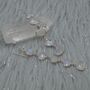 Rainbow Moonstone Dangle Sterling Silver Earrings, thumbnail 8 of 9