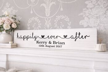 Happily Ever After Wedding Sign, 2 of 5