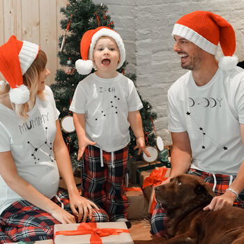 Personalised Zodiac Family Christmas Pyjamas, 2 of 4