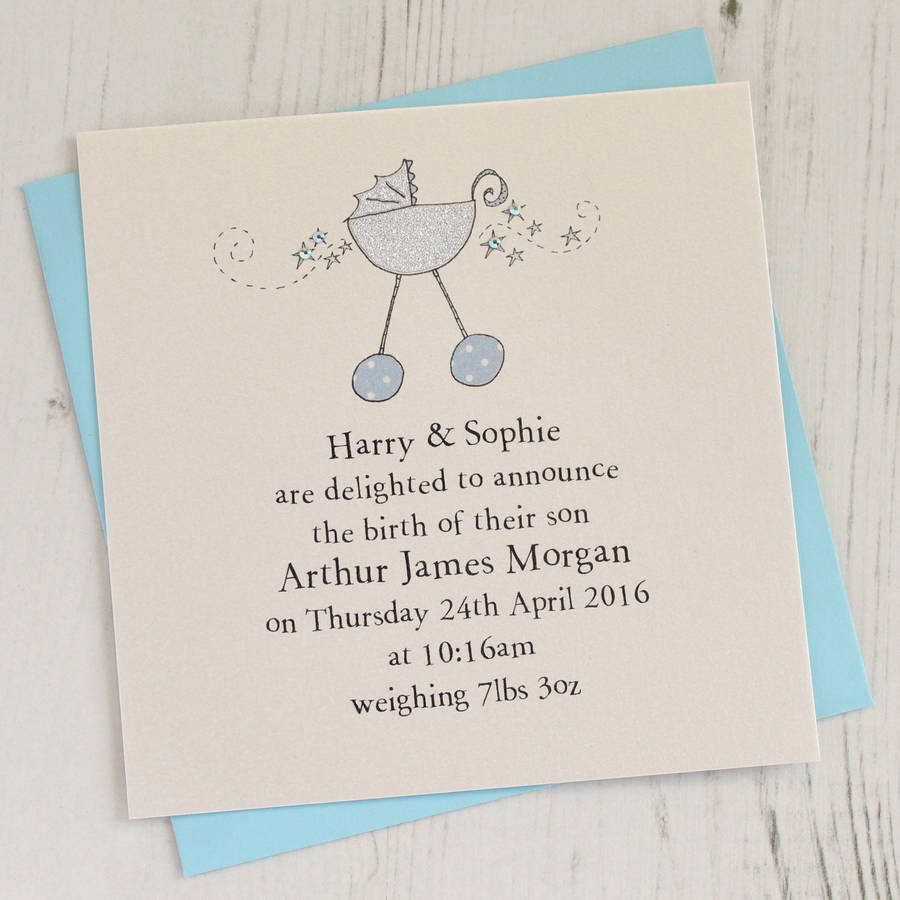 baby announcement photo cards