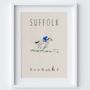 Newmarket Races Poster Suffolk Horse Racing Iconic Travel Print, thumbnail 2 of 2