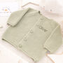 Luxury Sage Green Little Shapes Baby Gift Set, thumbnail 5 of 12