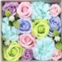 New Baby Flower Bouquet Gift Box Soaps | Faux Flowers, thumbnail 1 of 11