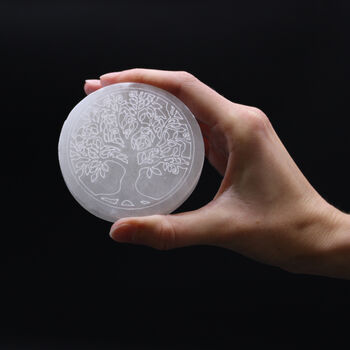 Small Charging Plate 8cm Tree Of Life, 2 of 2