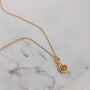 The Ammonite Necklace, Gold Plated, thumbnail 2 of 3