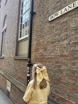 Personalised Hair Bow Large, 3 of 3