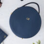 Personalised Leather Round Bag, thumbnail 4 of 12