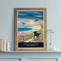 Spaniel Coastal Path Limited Edition Spaniel Gift Print, thumbnail 4 of 12
