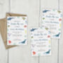 Personalised Under The Sea Party Invitations, thumbnail 3 of 3