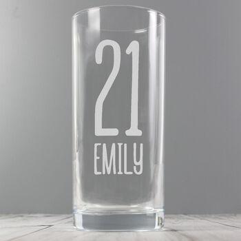Age Engraved Glass, 2 of 3