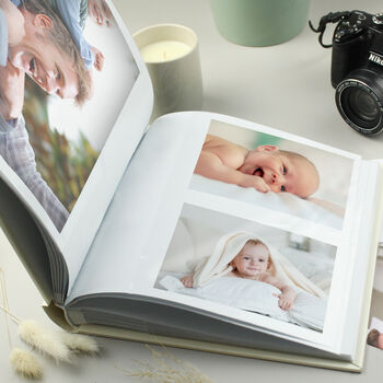 Personalised New Baby Safari Photo Album, 6 of 6