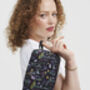 Wilderness Black Cosmetic Bag, thumbnail 2 of 7