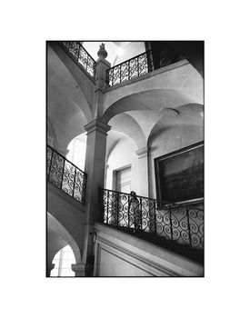 Girl On Staircase, France Photographic Art Print, 3 of 4