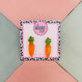 Carrot Glitter Resin Studs, thumbnail 1 of 4