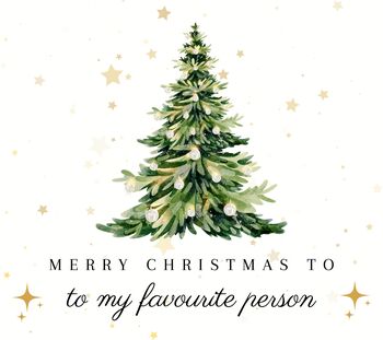 Christmas Tree Candle Gift Set For Favourite Person, Best Friend, 8 of 9