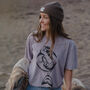 Womens 'Moonstruck Mermaid' Lilac T Shirt, thumbnail 1 of 5