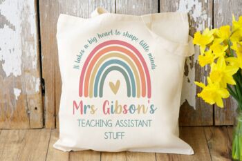Big Heart Teacher Tote Bag, 2 of 2