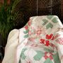 Quilt Christmas Heirloom Blanket, Large Sofa Throw, thumbnail 3 of 5