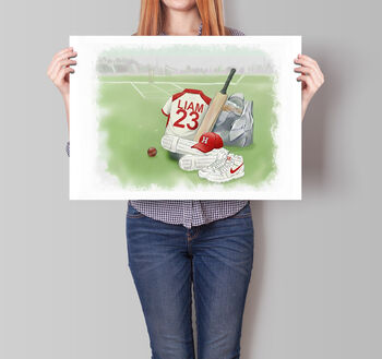 Personalised Cricket Gifts, 4 of 4