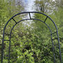Knightsbridge Metal Garden Arch, thumbnail 5 of 7