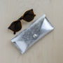 Personalised Gold Leather Glasses Case, thumbnail 3 of 10