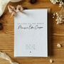 Personalised New Baby Card, New Baby Girl Card Gift, Cards For Newborn, thumbnail 1 of 4