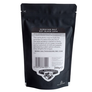 Salthouse Hawaiian Hot Black Lava 200g, 3 of 5