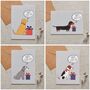 Father's Day Dog Walker Socks Various Breeds Available, thumbnail 11 of 12