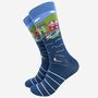 Men's Bamboo Nautical Socks Gift Set, thumbnail 5 of 5