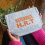 Funny 'Notorious H.R.T' Storage Pouch, thumbnail 2 of 3