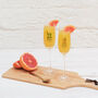 Personalised Pair Of Welly Boot Champagne Glasses, thumbnail 1 of 7