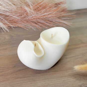 Conch Shell Candle And Seashell Home Decor Gift, 6 of 7