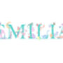Personalised Name Print With A Choice Of Six Colours, thumbnail 5 of 11