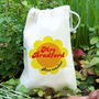 Personalised Retro Flower Seed Bag Teacher Gift, thumbnail 1 of 3