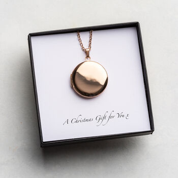 Personalised Plain Locket Necklace With Photo, 10 of 10