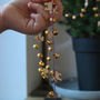 Christmas Garland, Gold Bells And Reindeer, thumbnail 1 of 4