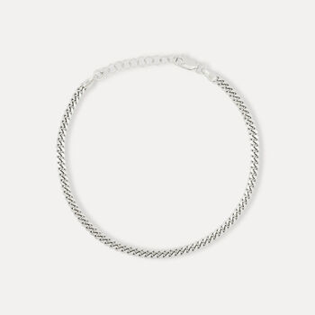 925 Sterling Silver Miami Cuban Bracelet For Men, 7 of 8